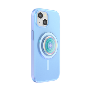 オパール ブルー MagSafe ポップケース（iPhone 15）, PopSockets