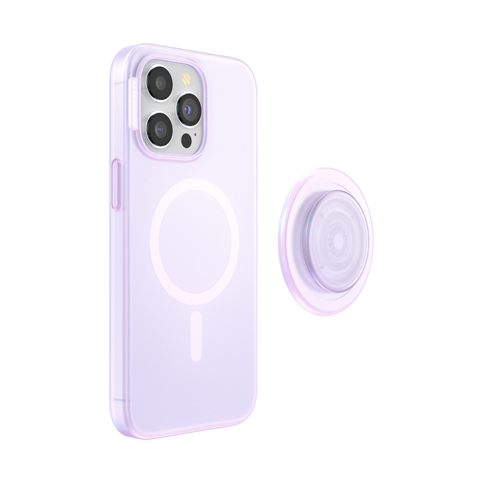 オパール スーパー クリア MagSafe ポップケース（iPhone 15 Pro Max）, PopSockets
