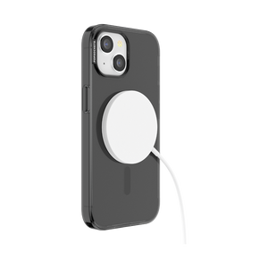 チャコール クリア MagSafe ポップケース（iPhone 15）, PopSockets