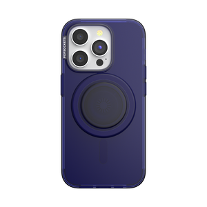 紺 クリア MagSafe ポップケース（iPhone 15 Pro）, PopSockets