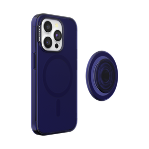 紺 クリア MagSafe ポップケース（iPhone 15 Pro）, PopSockets