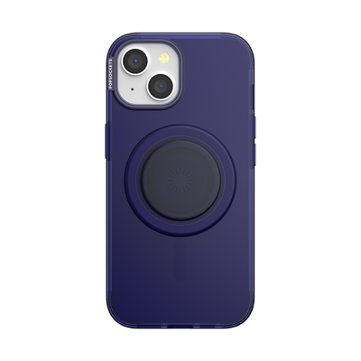 紺 クリア MagSafe ポップケース（iPhone 15）