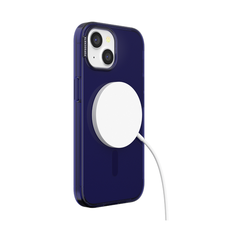 紺 クリア MagSafe ポップケース（iPhone 15）