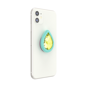 3D シトリン ドロップ スイーツジュエル ポップグリップ, PopSockets