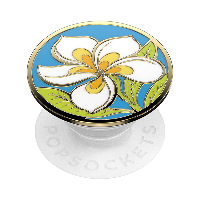 ハワイアンプルメリア エナメル ポップグリップ, PopSockets