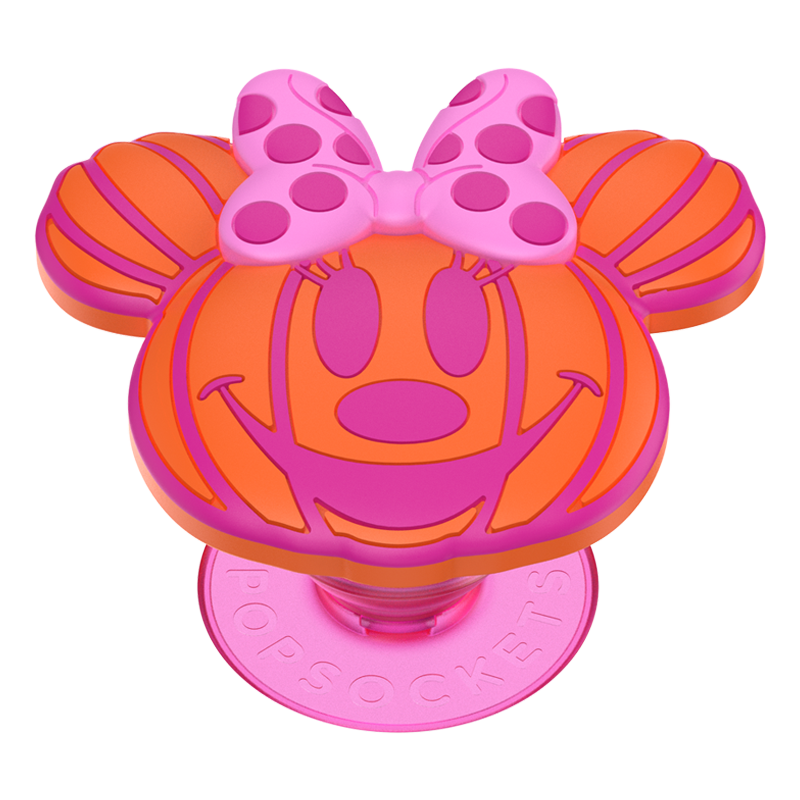 ディズニー  3D パンプキン ミニー ポップグリップ（夜光）