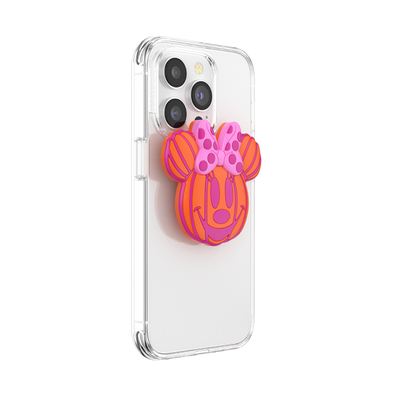ディズニー  3D パンプキン ミニー ポップグリップ（夜光）