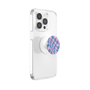 パステル ウェーブ チェッカー ポップグリップ, PopSockets