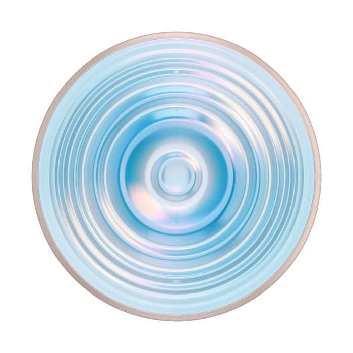 オパール ブルー 水波紋 ポップグリップ, PopSockets