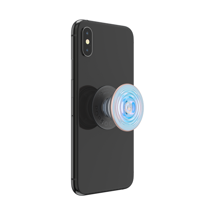 オパール ブルー 水波紋 ポップグリップ, PopSockets