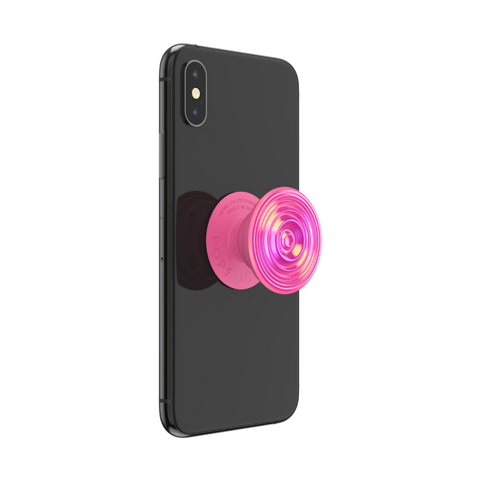 オパール ホット ピンク 水波紋 ポップグリップ, PopSockets