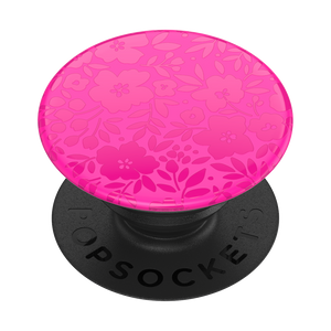 ピンク エレガント グロス フラワー ポップグリップ, PopSockets