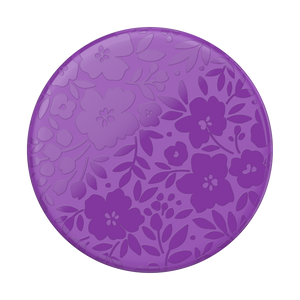 紫 エレガント フラワー グロス  ポップグリップ, PopSockets