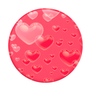 赤 ハートフル グロス ポップグリップ, PopSockets