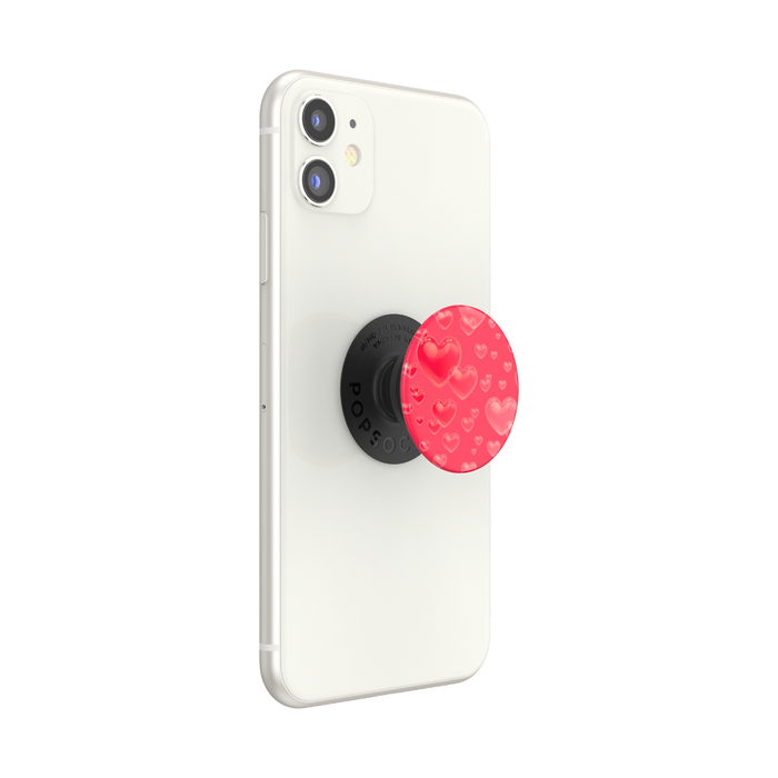 赤 ハートフル グロス ポップグリップ, PopSockets
