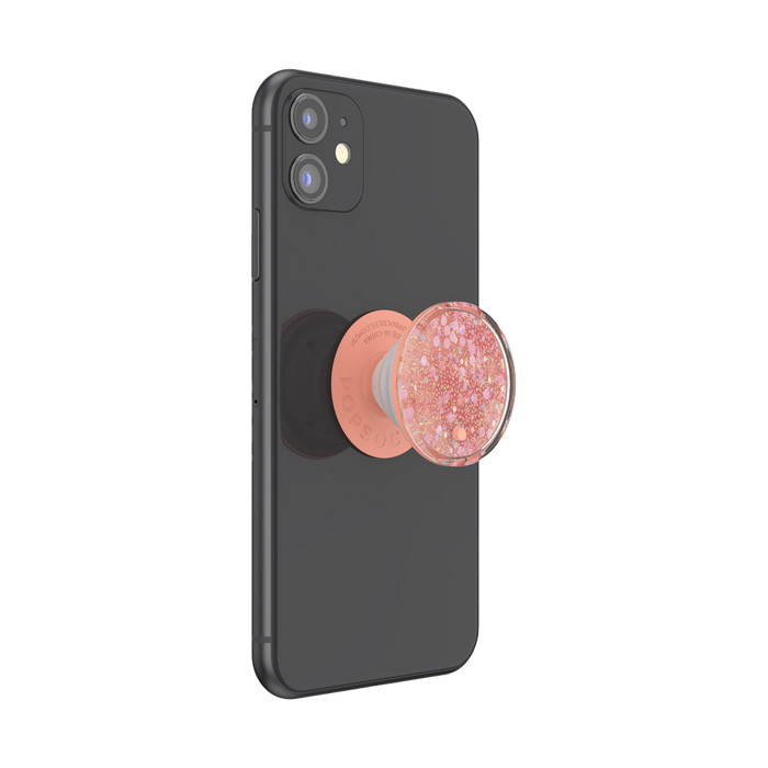 4Dラメ ピーチピンク ポップグリップ, PopSockets