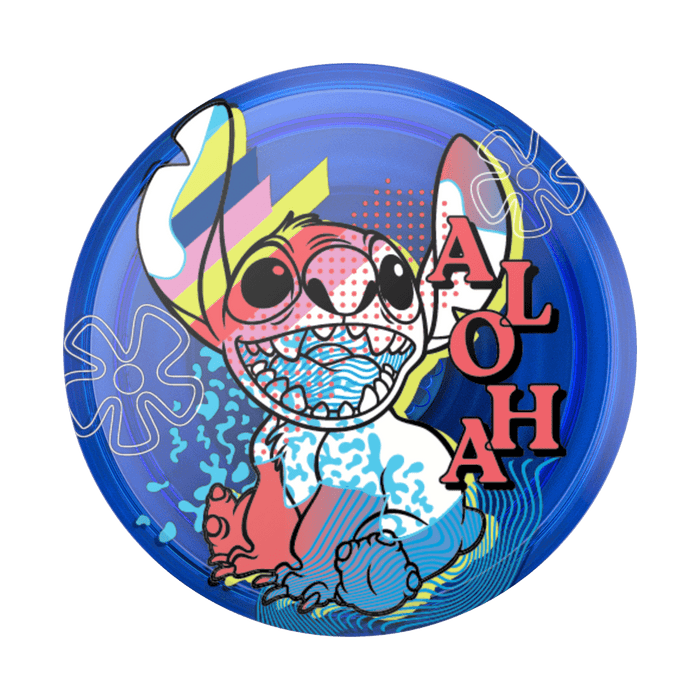 ディズニー アロハ スティッチ クリア ポップグリップ, PopSockets