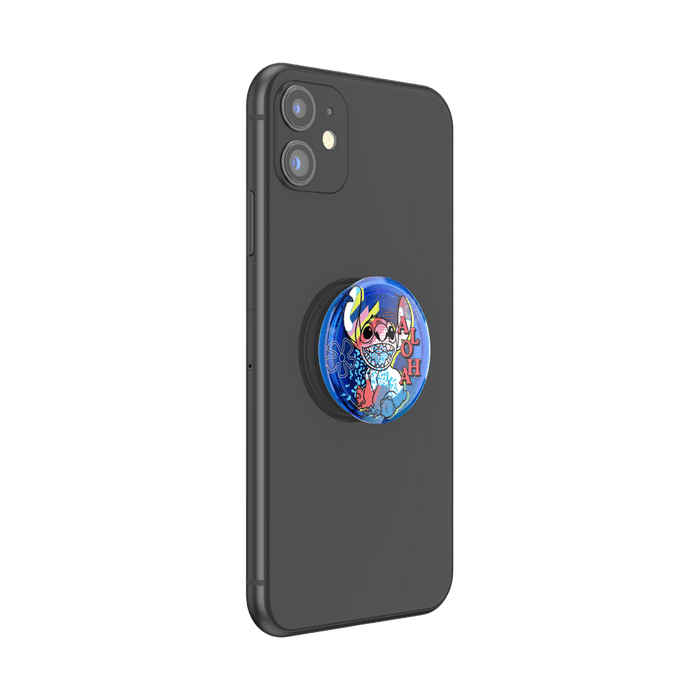 ディズニー アロハ スティッチ クリア ポップグリップ, PopSockets