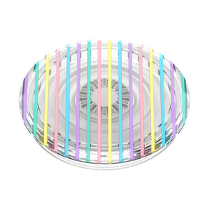 パステル カラーブロック ストロベリー ピンク ポップグリップ, PopSockets