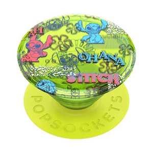 ディズニー ネオンスティッチ クリア ポップグリップ, PopSockets