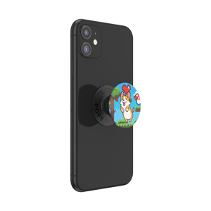 コーギー わんちゃん ゲーム シリーズ  ポップグリップ, PopSockets