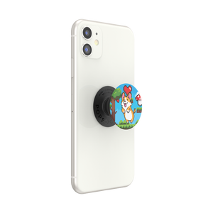 コーギー わんちゃん ゲーム シリーズ  ポップグリップ, PopSockets