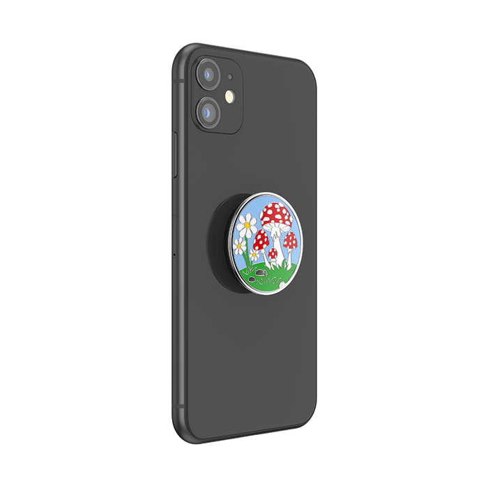マンガのきのこ エナメル ポップグリップ, PopSockets