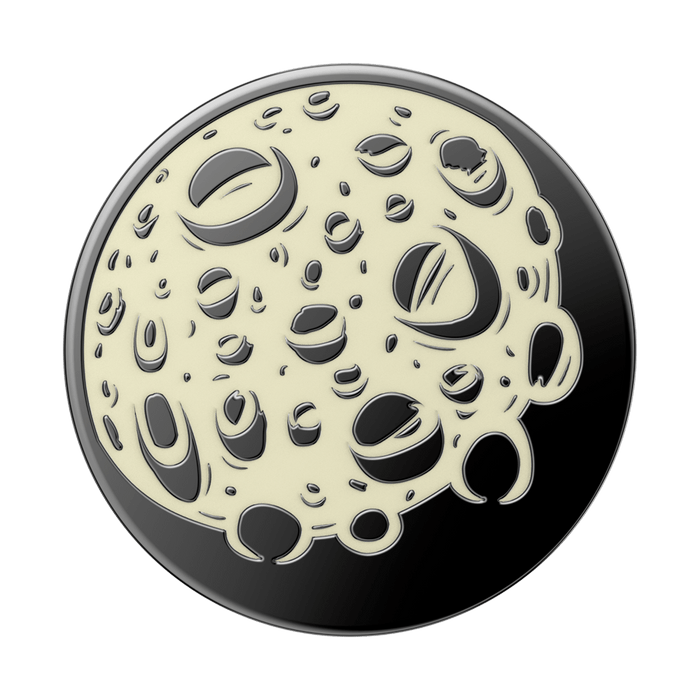 スーパームーン エナメル ポップグリップ (夜光), PopSockets