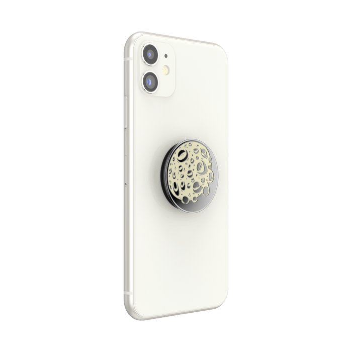 スーパームーン エナメル ポップグリップ (夜光), PopSockets