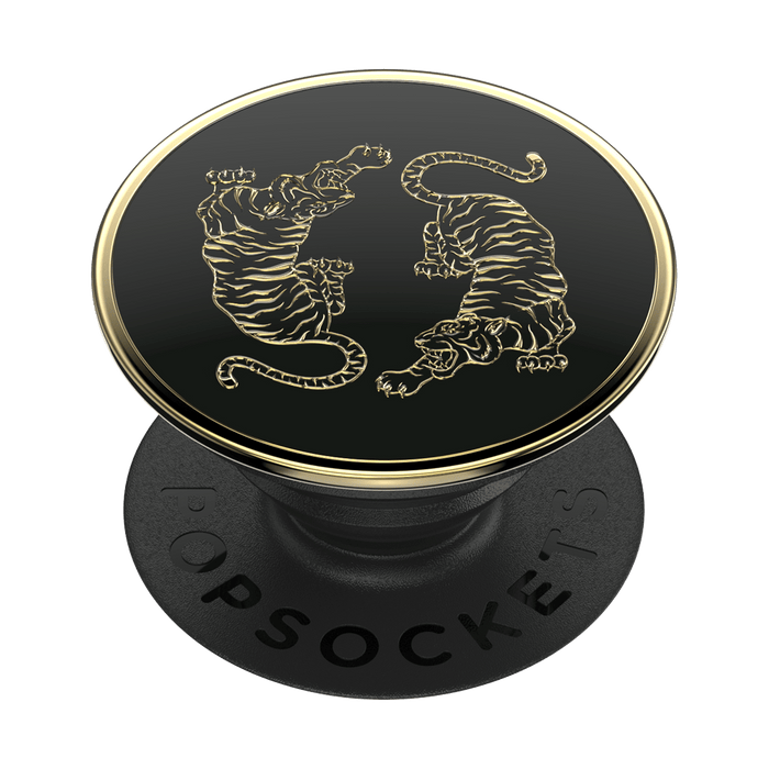 ゴールドタイガー エナメル ポップグリップ, PopSockets