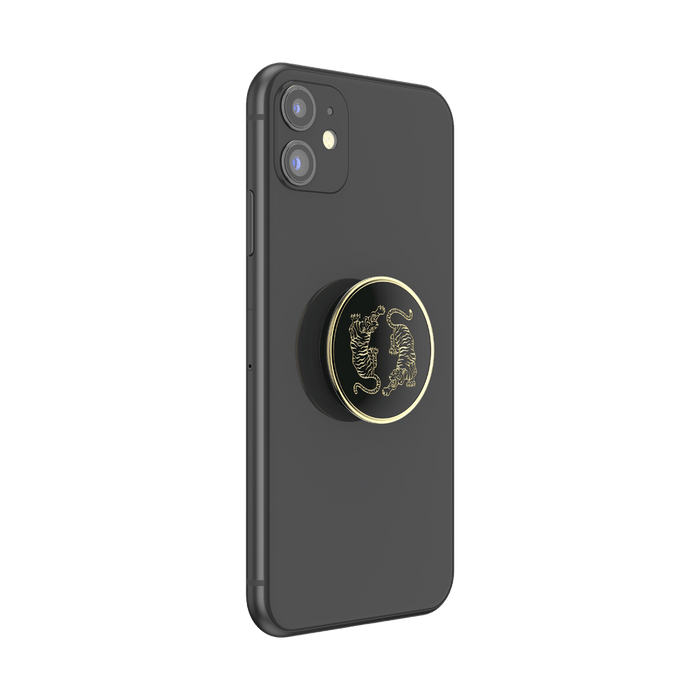 ゴールドタイガー エナメル ポップグリップ, PopSockets