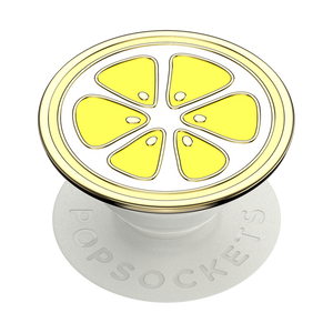 レモンスライス エナメル ポップグリップ, PopSockets