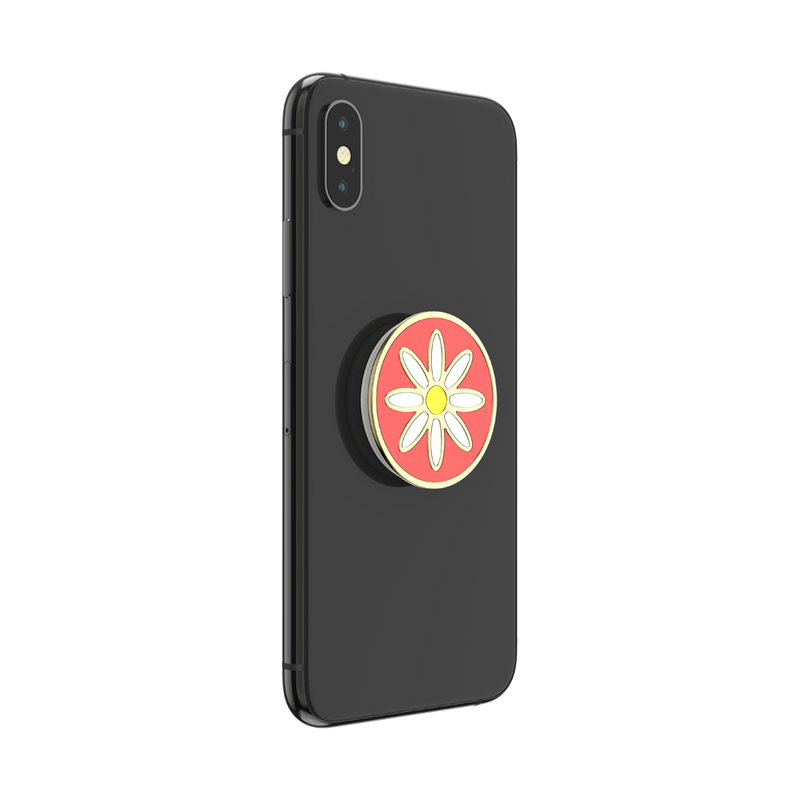 ハッピーフラワー エナメル ポップグリップ