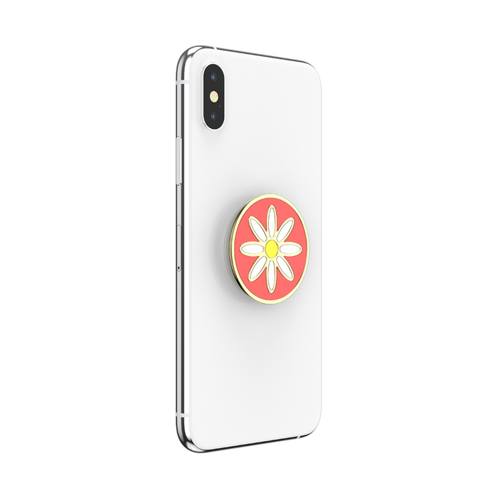ハッピーフラワー エナメル ポップグリップ, PopSockets