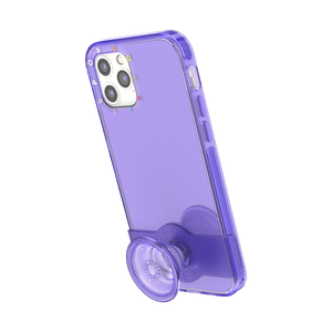 紫 ポップケース（iPhone 12/12 Pro）, PopSockets