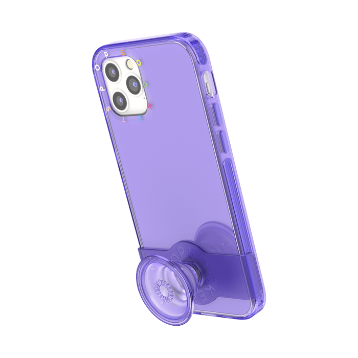 紫 ポップケース（iPhone 12/12 Pro）, PopSockets