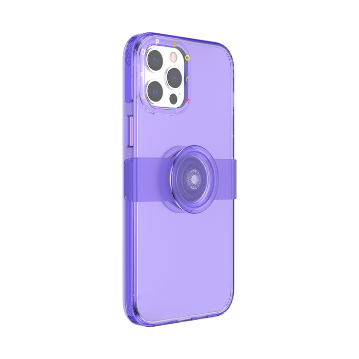 紫 ポップケース（iPhone 12 Pro Max）, PopSockets