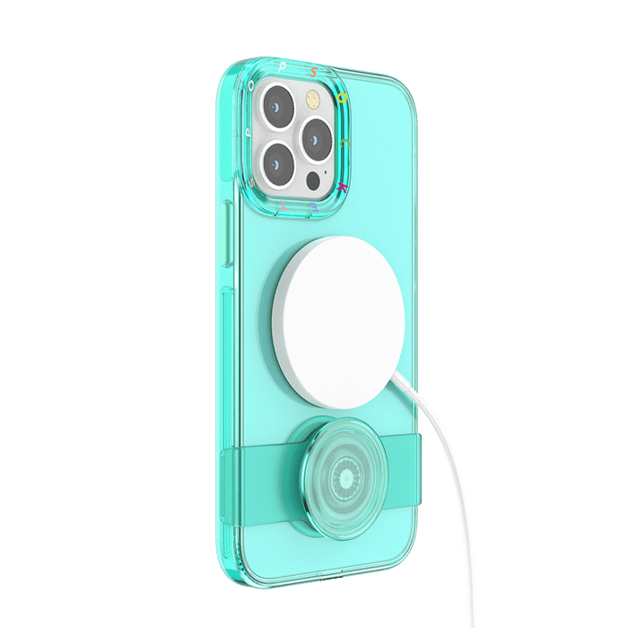 ミント ポップケース（iPhone 13 Pro Max）, PopSockets