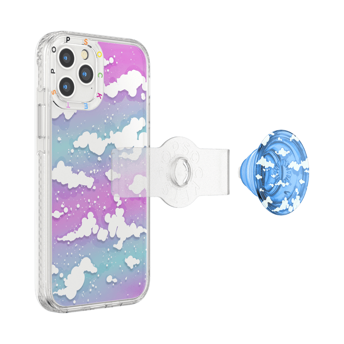 オーロラ 青空 ポップケース（iPhone 12/12 Pro）, PopSockets