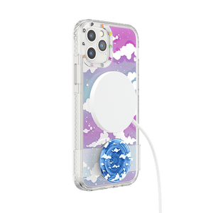オーロラ 青空 ポップケース（iPhone 12/12 Pro）, PopSockets