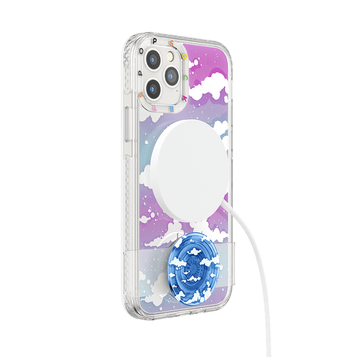 オーロラ 青空 ポップケース（iPhone 12/12 Pro）, PopSockets