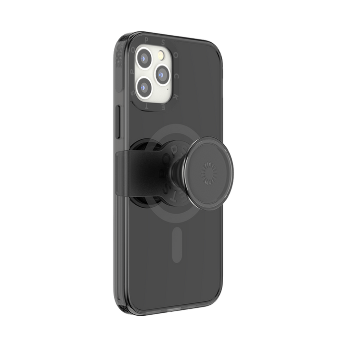 黒 MagSafe ポップケース（iPhone 12/12 Pro）, PopSockets