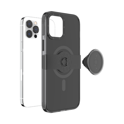 黒 MagSafeポップケース（iPhone 12 Pro Max）