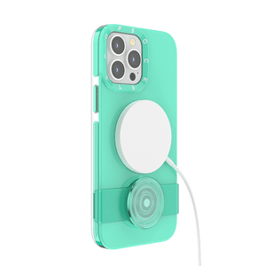 ミント MagSafe ポップケース（iPhone 13 Pro Max）, PopSockets