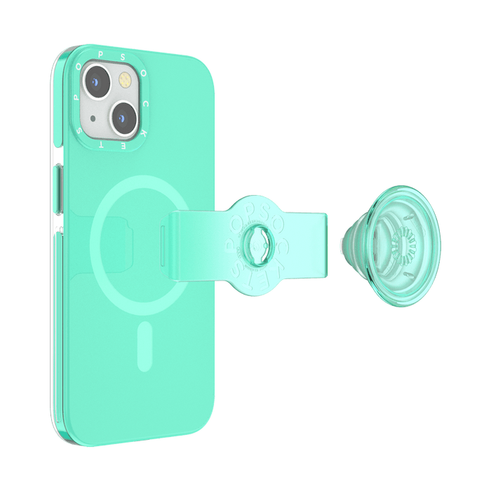 ミント MagSafe ポップケース（iPhone 13）, PopSockets