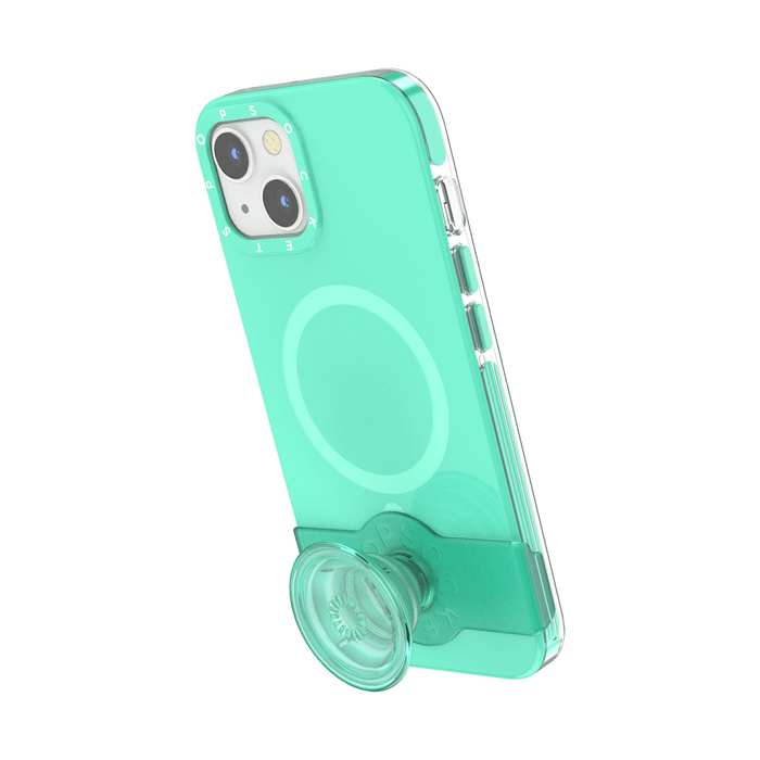 ミント MagSafe ポップケース（iPhone 13）, PopSockets