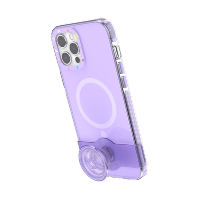 紫 MagSafe ポップケース（iPhone 12 Pro Max）