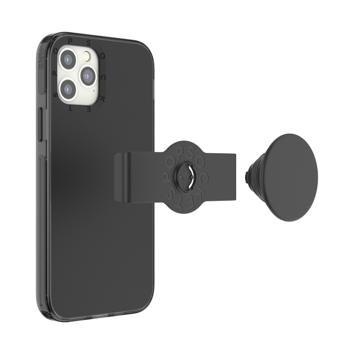 黒 ポップケース（iPhone 12/12 Pro）, PopSockets