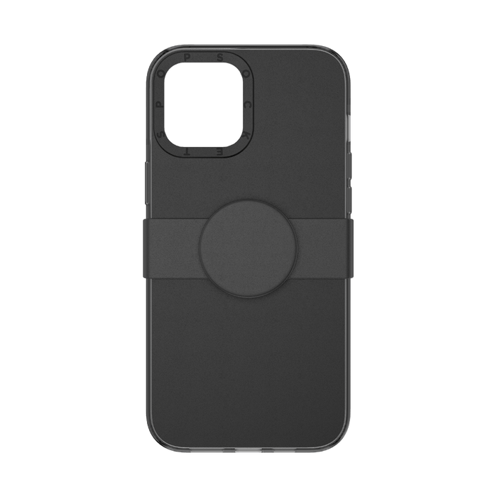 黒 ポップケース（iPhone 12 Pro Max）, PopSockets