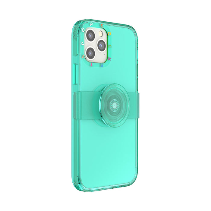 ミント ポップケース（iPhone 12/12 Pro）, PopSockets